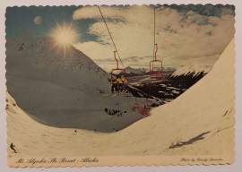Cartolina non viaggiata Mt.Alyeska Ski Resort - Alaska Ediz.Arctic Circle Enterprises, Anchorage,