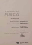 Fondamenti di Fisica di David Halliday e Robert Resnick Casa Editrice Ambrosiana, Milano 1984 ottimo