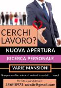 Per nuova apertura a La Spezia stiamo selezionando figure commerciali,addetti alle vendite e recepti