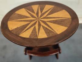 Tavolino di legno con porta oggetti - AVIATOR