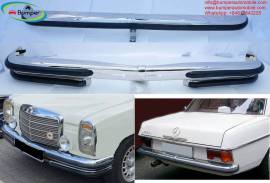 Mercedes W114 W115 Sedan Series 2 (1968-1976) bumpers with front lower new