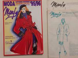 Rivista MARFY Moda Autunno- Inverno '95/96 Creazioni Alta Moda Con 3 Cartamodelli perfetta