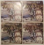 Le Grandi Opere Liriche:Giuseppe Verdi Rigoletto(Vol.1-2-3-4 con 4 vinili , cofanetto Ed.Fabbri,1969