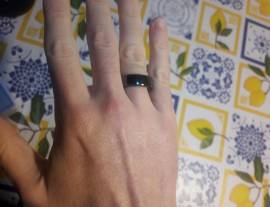 [OCCASIONE] ANELLO OURA GEN 3 Horizon Black MISURA 9 (COMPLETO)