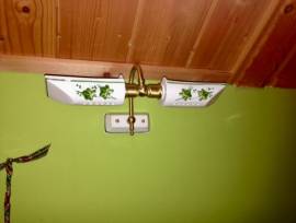 Applique da parete in ceramica decorata 