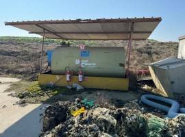 LOTTO 6 - SERBATOIO GASOLIO DA LT. 7.000 CA, ORA VUOTO