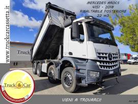 RIF.1287 MERCEDES AROCS 4151–2018–CASSONE RIBALTABILE POSTERIORE DA 22 m3–4 ASSI MEZZO D’ OPERA- € 6