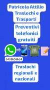 Traslochi e trasporti regionali e nazionali Tel 3498656634 Traslochi e trasporti regionali e nazionali Tel 3498656634