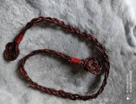 CESTINI in VERO CUOIO Intrecciati manualmente CESTINI in VERO CUOIO Intrecciati manualmente