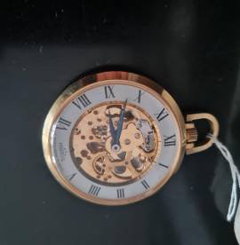 Orologio   vintage da tasca H. GERVIN  scheletrato  17 Jewels  Swiss made Incabloc ,dimensioni diame