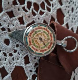 Antico curvimetro con custodia made in Germany probabilmente WW 2.