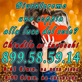 Chiamaci e saprai se la vostra coppia uscirà allo scoperto Chiamaci e saprai se la vostra coppia uscirà allo scoperto