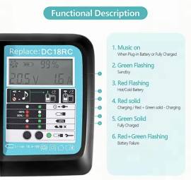 makita: carica batterie lcd x batterie 18V nuovo makita: carica batterie lcd x batterie 18V nuovo