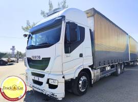 RIF.1257 IVECO STRALIS HI-WAY 260 S 500 – 2015 – CASSONE CENTINATO ALZA/ABBASSAIDROELETTRICO – COPRI RIF.1257 IVECO STRALIS HI-WAY 260 S 500 – 2015 – CASSONE CENTINATO ALZA/ABBASSAIDROELETTRICO – COPRI