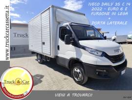 RIF.1251 IVECO DAILY 35 C 14 – 2022 – FURGONE IN LEGA CON PORTA LATERALE – EURO 6-E