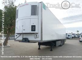 RIF.1074 SEMIRIMORCHIO BARTOLETTI – ISOTERMICO CON GRUPPO FRIGORIFERO – 2002