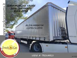 RIF.1042 SEMIRIMORCHIO KRONE SD – CENTINATO ALZA/ABBASSA COPRI/SCOPRI – BUCA COILS – 2015 RIF.1042 SEMIRIMORCHIO KRONE SD – CENTINATO ALZA/ABBASSA COPRI/SCOPRI – BUCA COILS – 2015