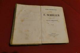 Libro anno 1850: Schiller Don Carlo, Guglielmo Tell