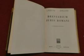 Libro 1962 Armando Ruiz, Guarino – Breviarium Iuris Romani