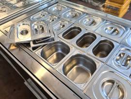 VETRINA FRIGO INOX PER POKE USATA  