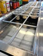 VETRINA FRIGO INOX PER POKE USATA  