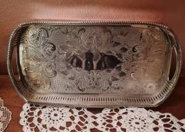 Vassoio vintage inglese MAPPIN&WEBB Made in Sheffield   silver plated on cooper in ottimo stato 