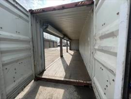 Container per spedizioni usato HC da 40 piedi con porta avvolgibile