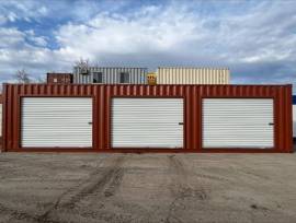 Container per spedizioni usato HC da 40 piedi con porta avvolgibile