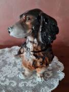 Cane Bassotto Antica Figurina anni '40 in porcellana marchiata Kunstporzellan Germania Cane Bassotto Antica Figurina anni '40 in porcellana marchiata Kunstporzellan Germania