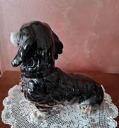 Cane Bassotto Antica Figurina anni '40 in porcellana marchiata Kunstporzellan Germania Cane Bassotto Antica Figurina anni '40 in porcellana marchiata Kunstporzellan Germania