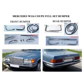 Mercedes W116 EURO Style 1972 Bumpers 