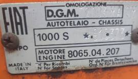TRATTORE FIAT 1000 SUPER 