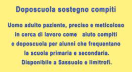 Tutor aiuto compiti a domicilio