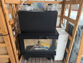 LOTTO 12 - Camini a pellet, camini a legna, stufe a pellet vecchia