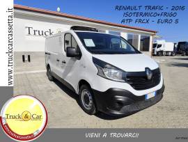 RIF.1166 RENAULT TRAFIC – 2016 – ISOTERMICO + FRIGO – ATP FRC 03/2025 – EURO 5B