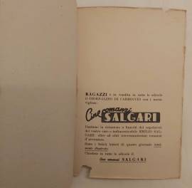 La scimitarra di Budda di Emilio Salgari; Ed. Carroccio, Milano il 15 giugno 1947 La scimitarra di Budda di Emilio Salgari; Ed. Carroccio, Milano il 15 giugno 1947