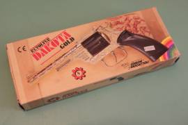 PISTOLA GUN GIOCATTOLO REVOLVER DAKOTA GOLD EDISON GIOCATTOLI 