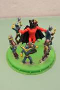 Soldatini Cromoplasto anni '60 Spaziali space warriors Sci tipo Batman nuovi