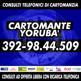 Chi ti offre un consulto di Cartomanzia con l'offerta libera? Yorubà il cartomante lo fa!!!