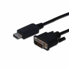 Cavo Video da Display Port a DVI-D 3m Nero