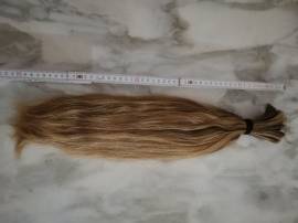 Vendo capelli veri - castano chiaro 50cm