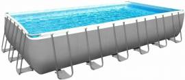 Piscina INTEX 28362 Ultraframe Rettangolare 732X366X132 + POMPA + SCALETTA