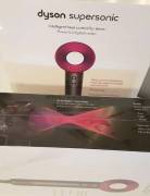 DYSON SUPERSONIC HD01 ASCIUGACAPELLI HAR DRYER 1600 W NERO E FUCSIA