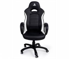 NACON - SEDIA GAMING LICENZA UFFICIALE SONY PLAYSTATION - Nero e Bianco