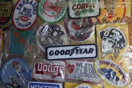 Toppe ATLAS Patch a tema CAMION, CB, TRUCKERS, vintage anni 80 nuove rare
