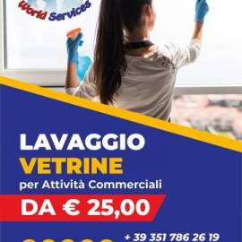 Lavaggio Vetrine