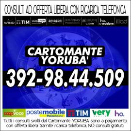 YORUBA' Cartomante Sensitivo Veggente