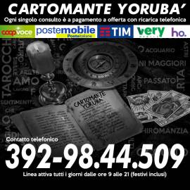 Verità immediate per capire il presente: il Cartomante YORUBA' - Consulto telefonico