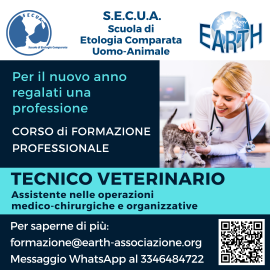 CORSO PROFESSIONALE PER TECNICO VETERINARIO