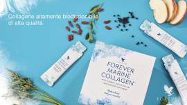 Integratore liquido con collagen per capelli, pelle e unghie 